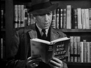 Bogie reading Chandler